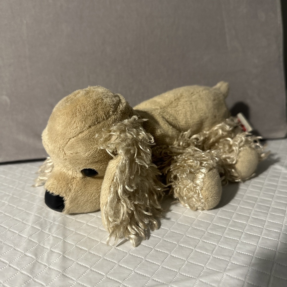 Ganz Webkinz American Cocker‎ Spaniel Beanbag 9" Plush Beige Dog HM202